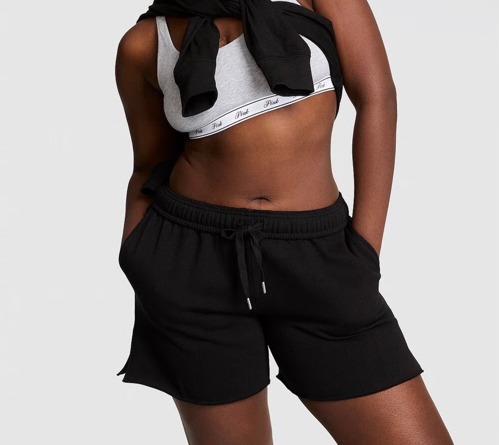 Victoria’s Secret pink campus ivy fleece classic shorts XS - Picture 1 of 6
